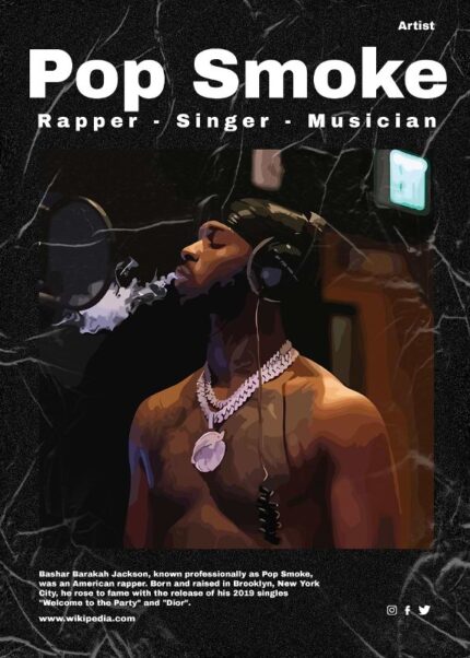 Pop Smoke Music Poster