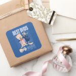 Porky Pig DAFFY DUCK™ Best Buds Square Sticker