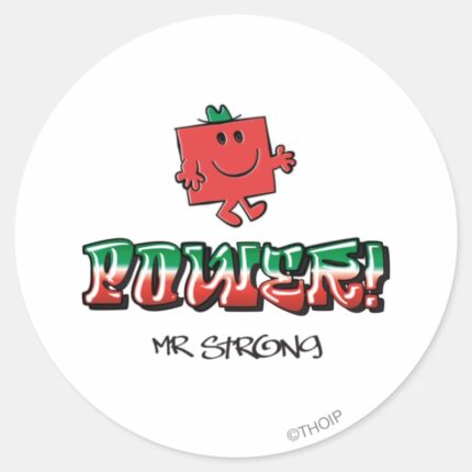 Power Classic Round Sticker