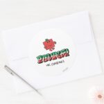 Power Classic Round Sticker