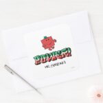 Power Square Sticker