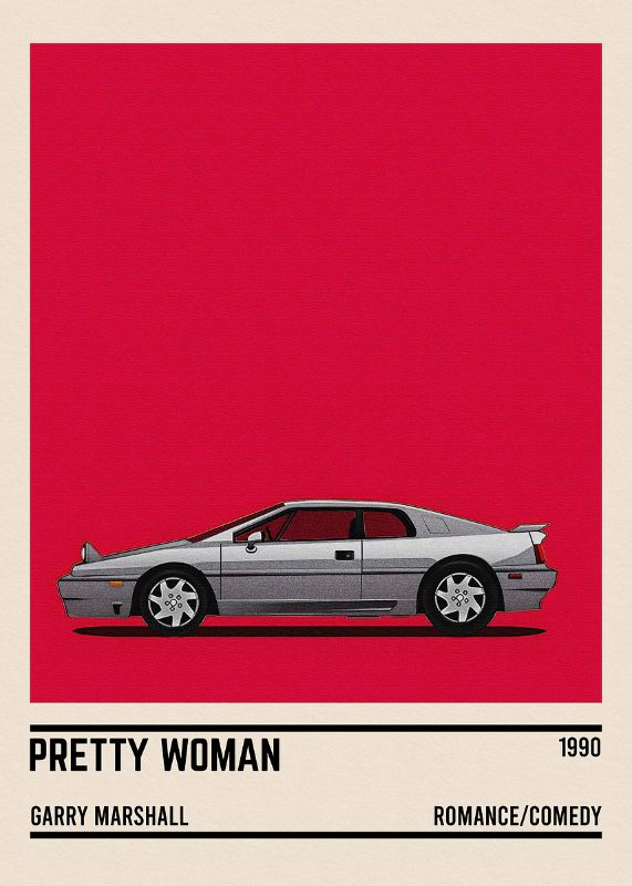 Pretty Woman Movie Car Poster