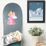 Princess Aurora Castle Graphic Sticker