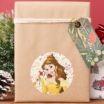 Princess Belle Classic Round Sticker
