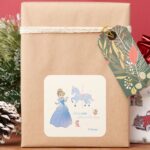 Princess Cinderella Fairytale Adventures Square Sticker