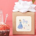 Princess Cinderella Fairytale Adventures Square Sticker