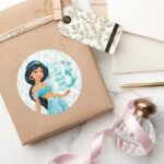 Princess Jasmine Classic Round Sticker