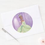 Princess Tiana Classic Round Sticker