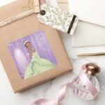 Princess Tiana Square Sticker