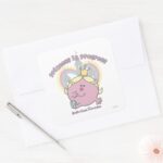 Princess In Progress Square Sticker