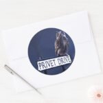 Privet Drive Classic Round Sticker