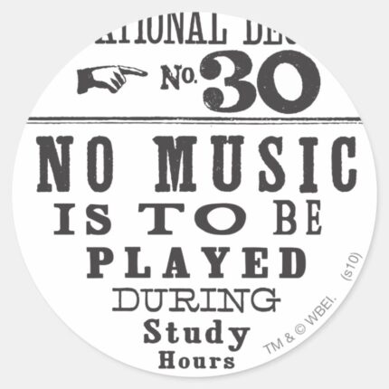 Proclamation 30 Classic Round Sticker