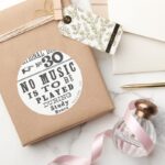 Proclamation 30 Classic Round Sticker