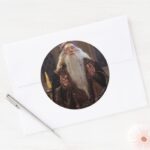 Professor Dumbledore Classic Round Sticker