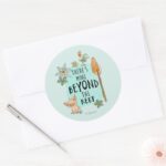 Pua Hei Hei Theres More Beyond The Reef Classic Round Sticker