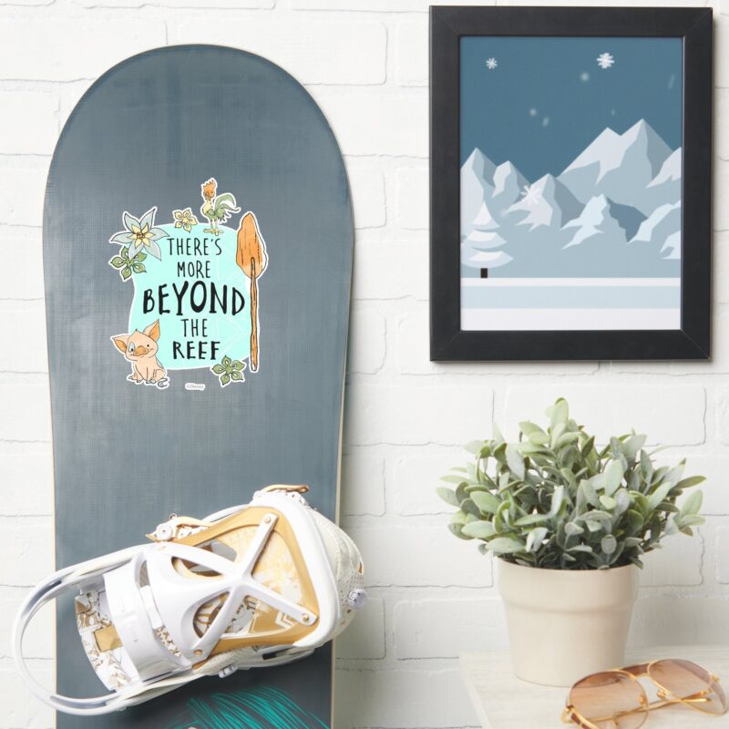 Pua Hei Hei Theres More Beyond The Reef Sticker