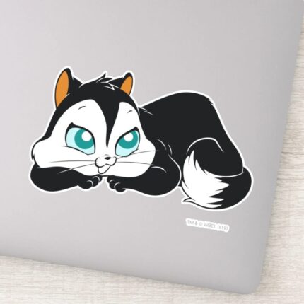 Pussyfoot Cute Kitty Sticker