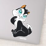 Pussyfoot Darling Kitty Sticker