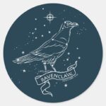 RAVENCLAW™ Constellation Graphic Classic Round Sticker