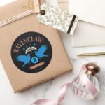 RAVENCLAW™ House Double Eagle Diadem Graphic Classic Round Sticker