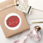 ROAD RUNNER™ Drive Thru 2 Classic Round Sticker