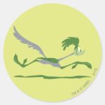 ROAD RUNNER™ Going Fast Classic Round Sticker