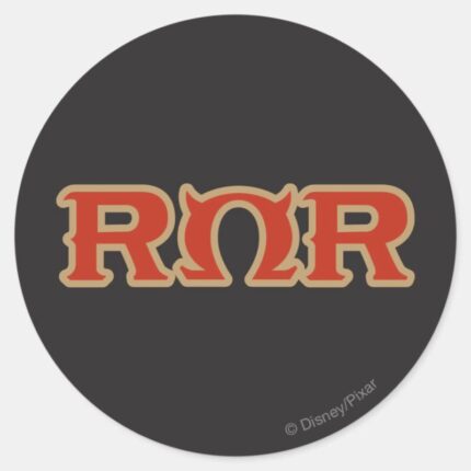 ROR Logo Classic Round Sticker