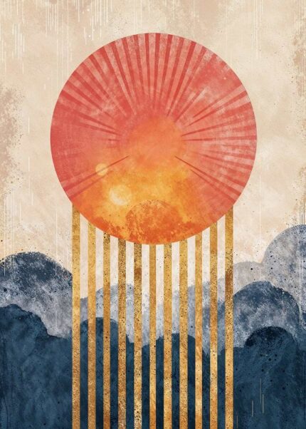 Radiant Sunbeam Poster