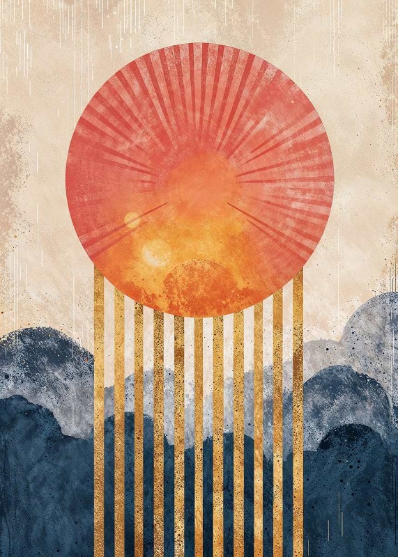 Radiant Sunbeam Poster