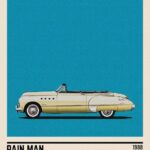 Rain Man Car Movie Poster