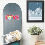 Rainbow Mickey LOVE Sticker