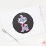 Randall 1 Classic Round Sticker