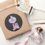 Randall 1 Classic Round Sticker