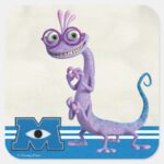 Randall 3 Square Sticker