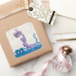 Randall 3 Square Sticker