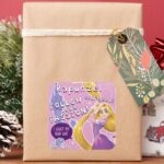 Rapunzel Follow Your Passion Square Sticker