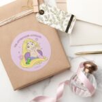 Rapunzel Always Awesome Classic Round Sticker