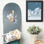 Rapunzel Painting Lets Hang Sticker