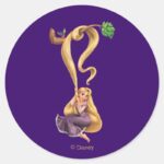 Rapunzel Swinging From Branch 2 Classic Round Sticker
