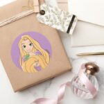 Rapunzel Pascal Magic Moment Classic Round Sticker