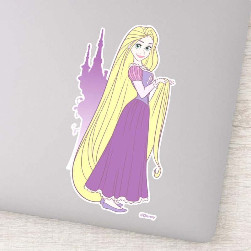 Rapunzel Tower Graphic Sticker Rapunzel Tower Graphic Sticker