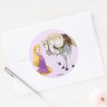 Rapunzel Besties 4Ever Classic Round Sticker