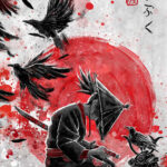 Ravens Spirits Samurai Poster