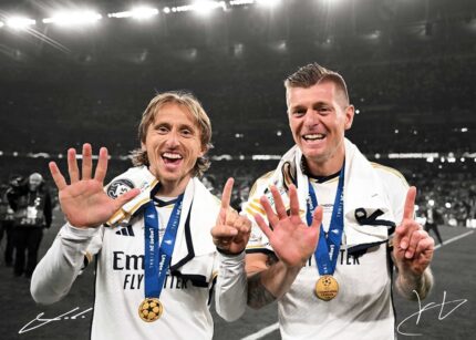 Real Madrid Football Poster