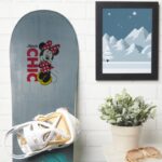 Red Minnie Chic Sticker