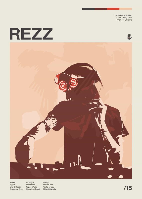 Rezz Music Poster