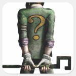 Riddler 2 Square Sticker