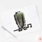 Riddler 2 Square Sticker