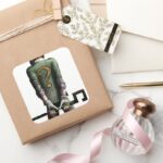 Riddler 2 Square Sticker