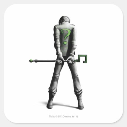 Riddler Square Sticker